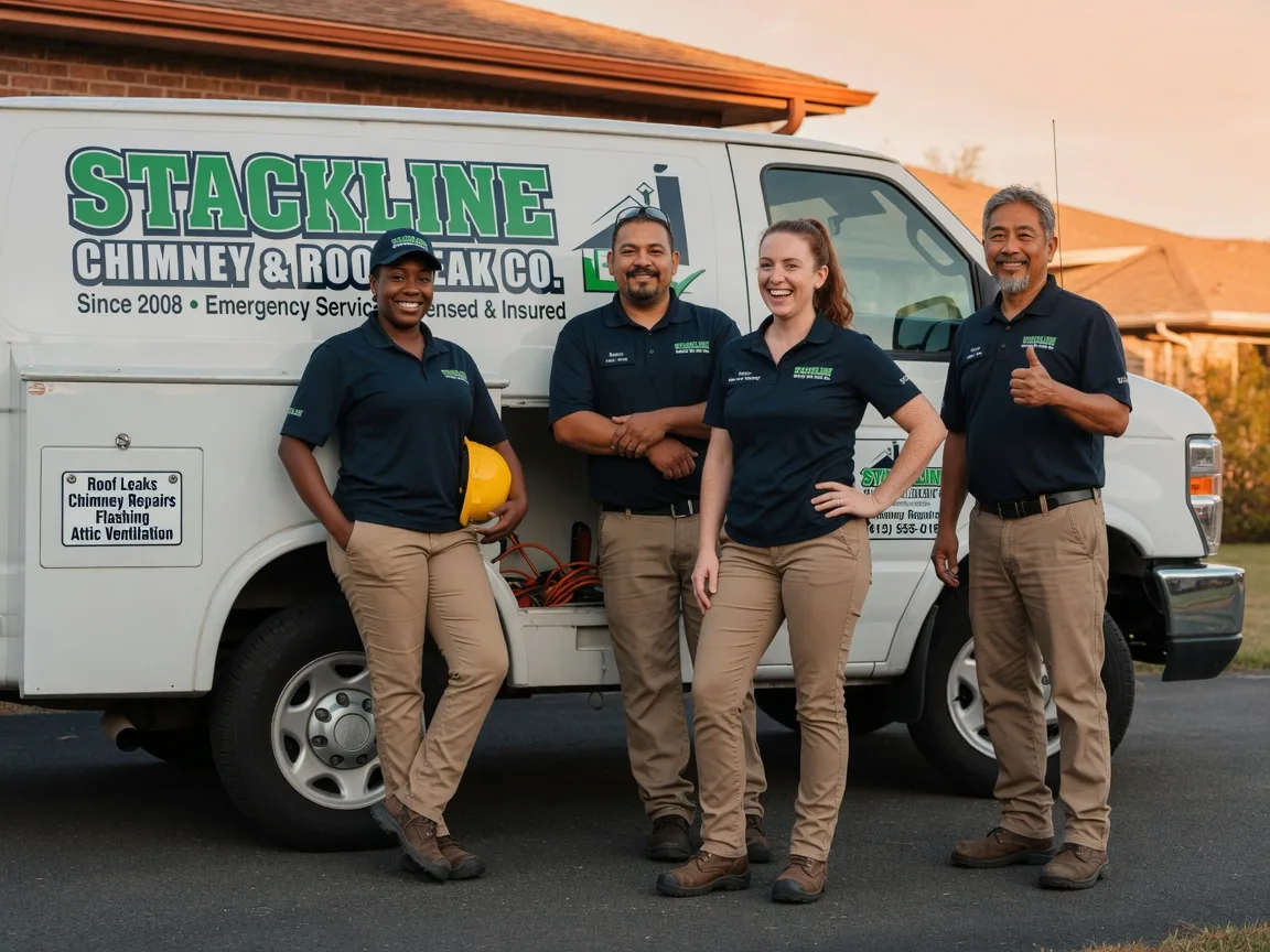 Chimney flashing repair company in Rio, WV